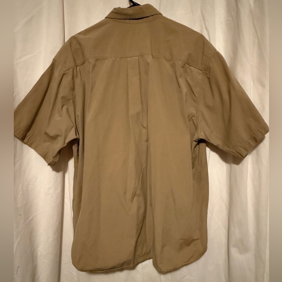 Carhartt Men's Sz XL Rugged Flex Relaxed Fit Midweight Canvas Short-Sleeve Shirt - Picture 3 of 8